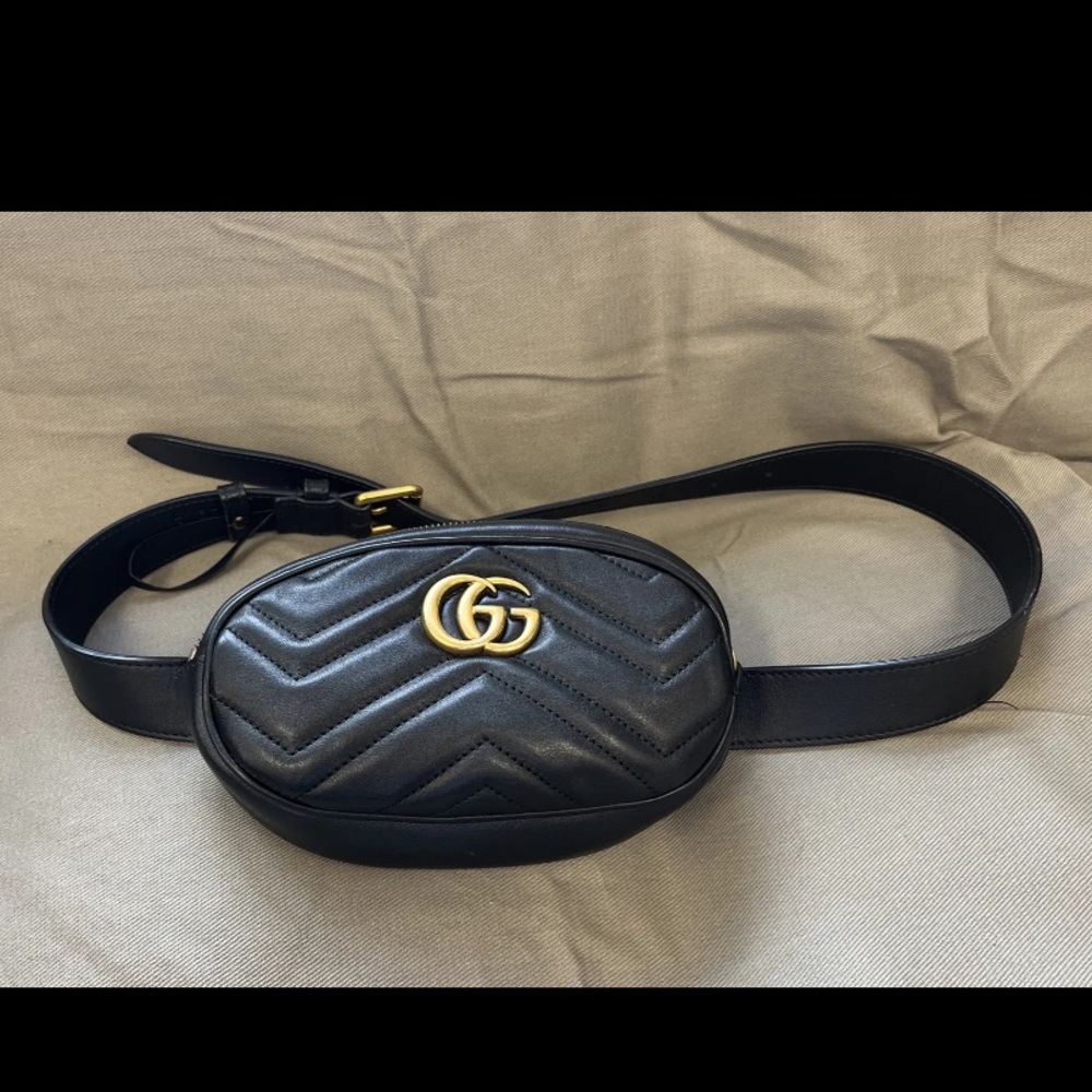 ‼️‼️SOLD ‼️‼️ Gucci Marmont Belt Bag in amazing condition
